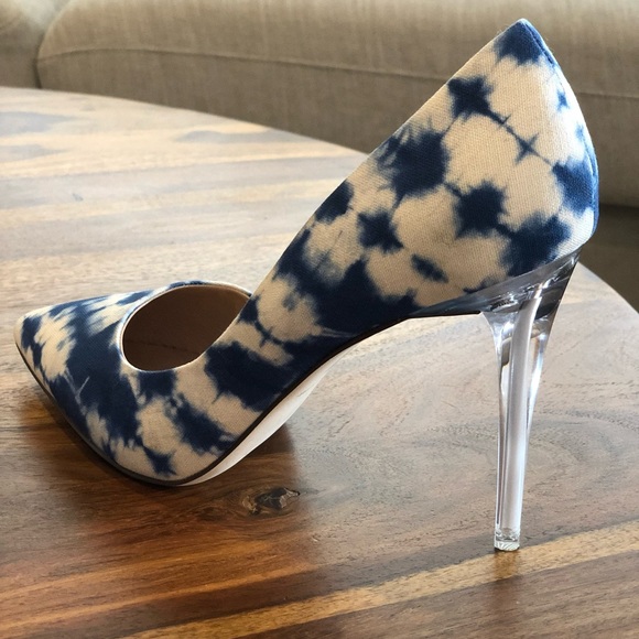 CALL IT SPRING white and blue heels. Great condition. US9/EU40 - Picture 3 of 3